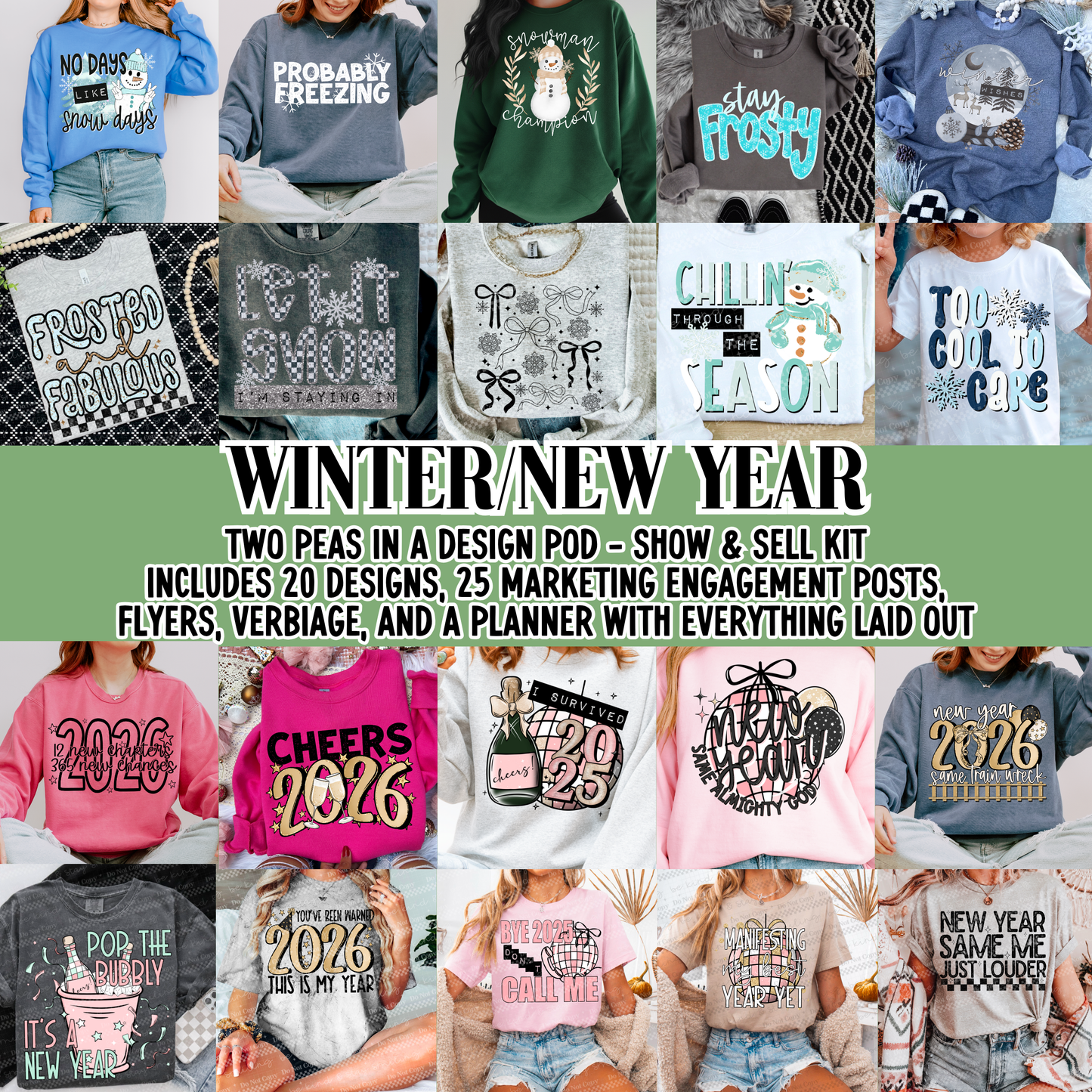 Winter & New Year Show & Sell Kit