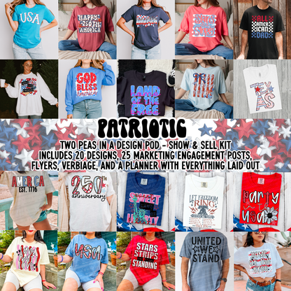 Patriotic Show & Sell Kit