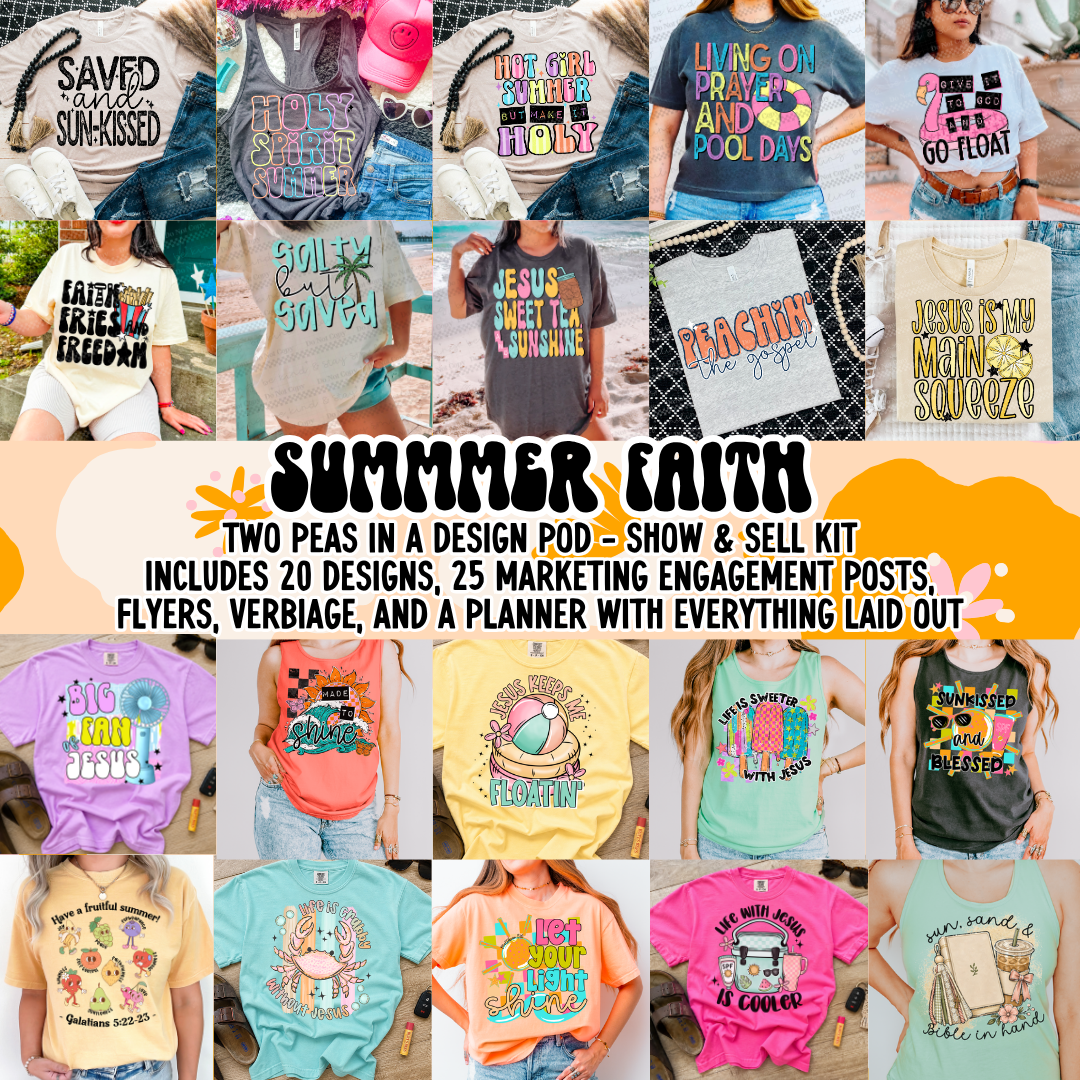 Summer Faith Show & Sell Kit 2026