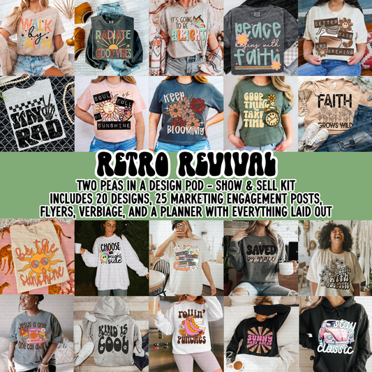Retro Revival Show & Sell Kit