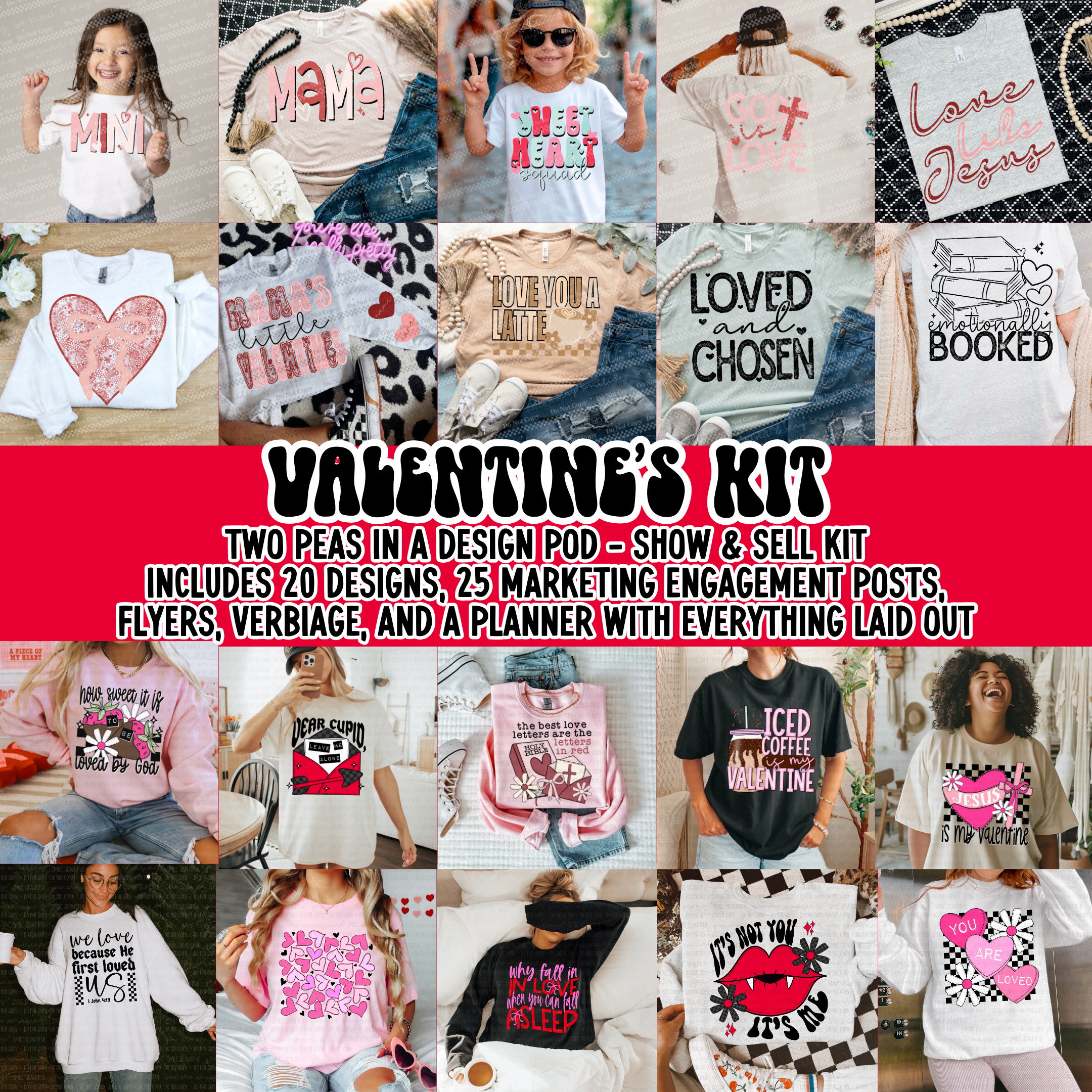 Valentine's Day Show & Sell Kit – Two Peas
