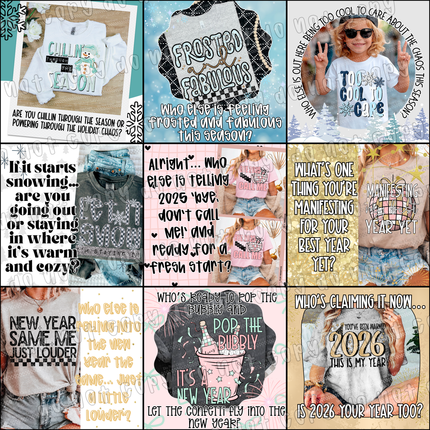 Winter & New Year Show & Sell Kit