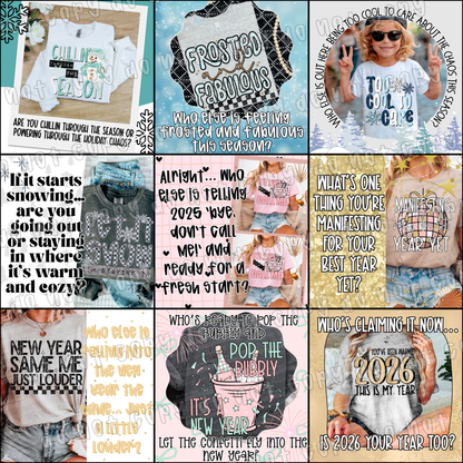 Winter & New Year Show & Sell Kit