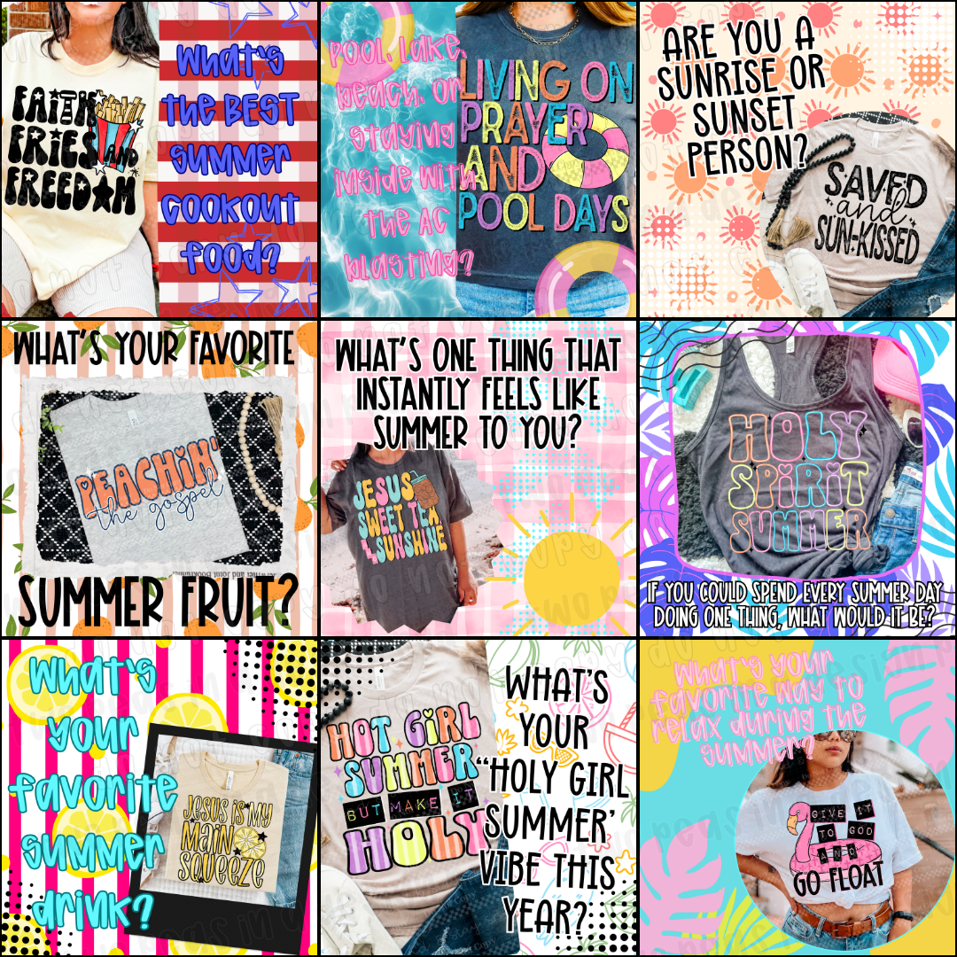 Summer Faith Show & Sell Kit 2026