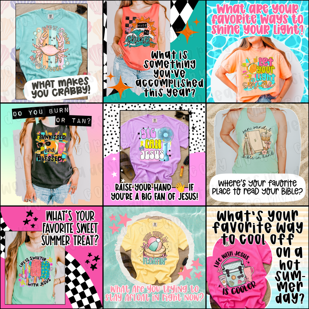Summer Faith Show & Sell Kit 2026