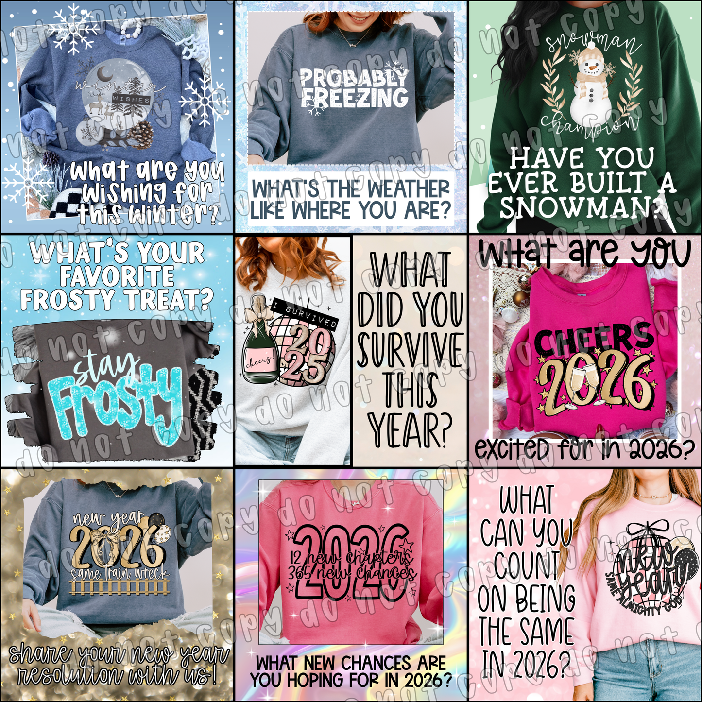 Winter & New Year Show & Sell Kit