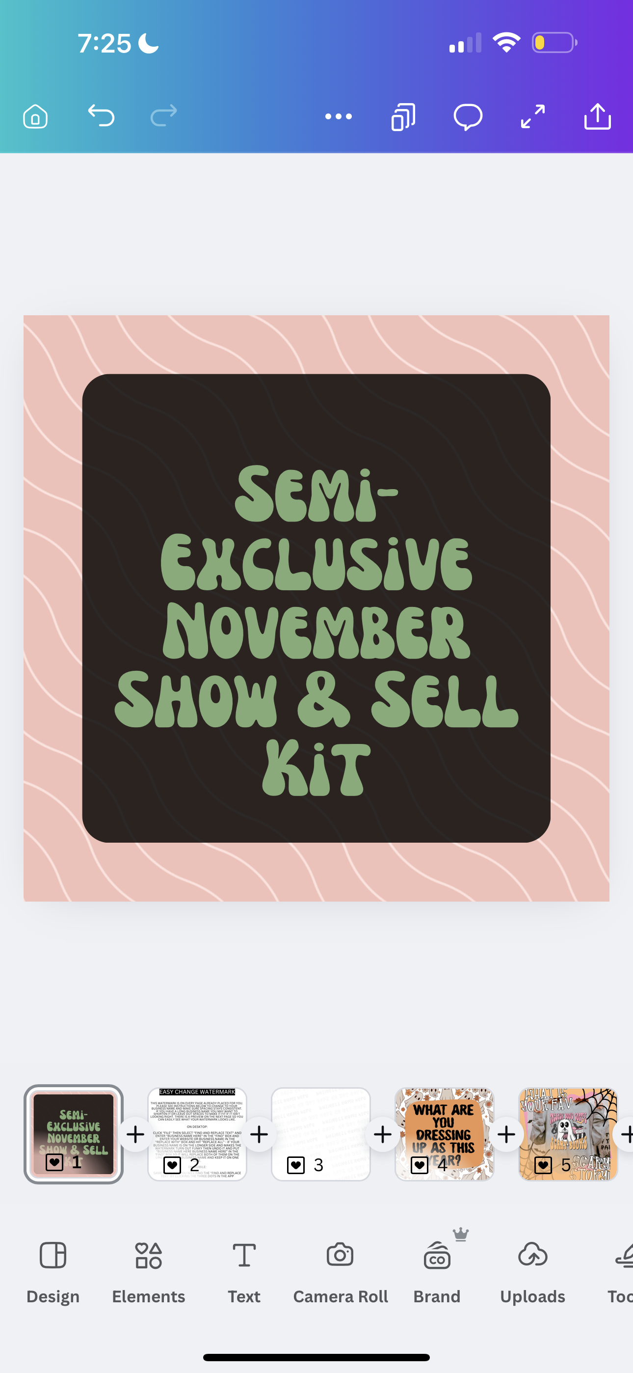 Semi-Exclusive November Show & Sell Kit